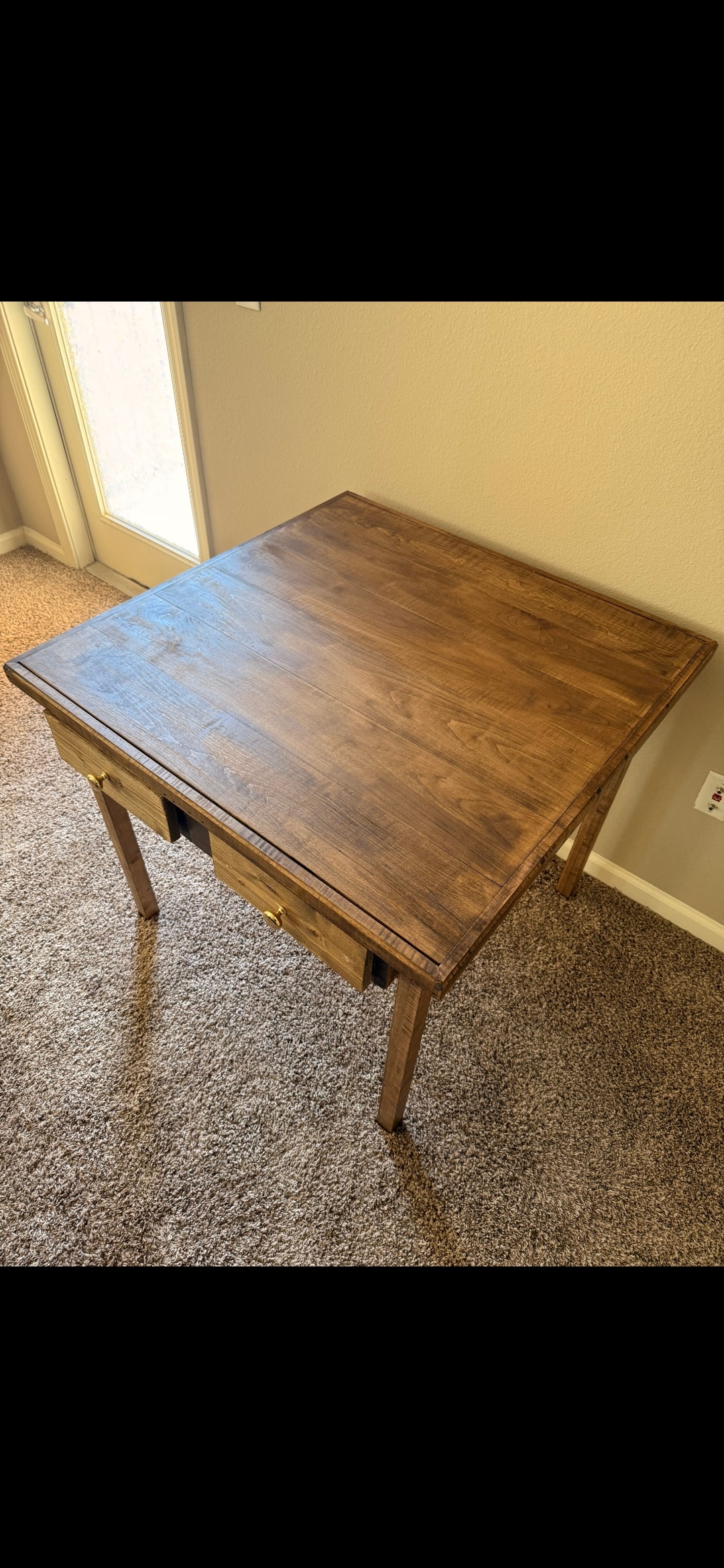 Hard Maple Mahjong Table