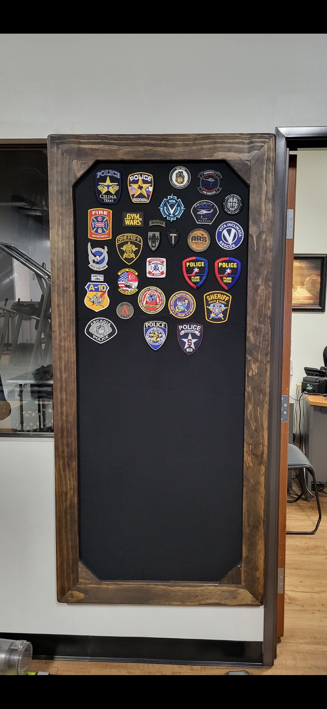First Responder Patch Display